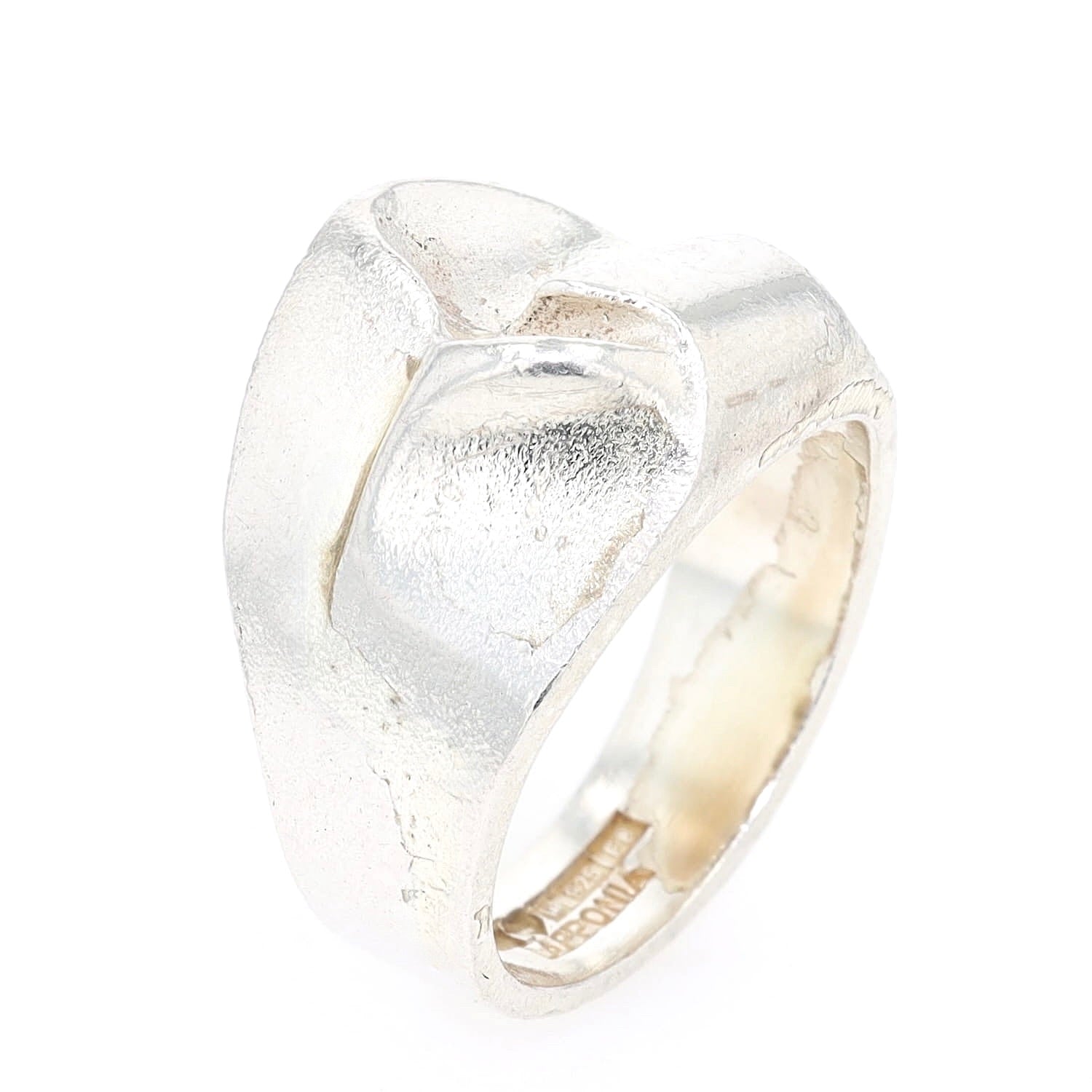 Lapponia Ring Björn Weckström in 925er Silber, stehend