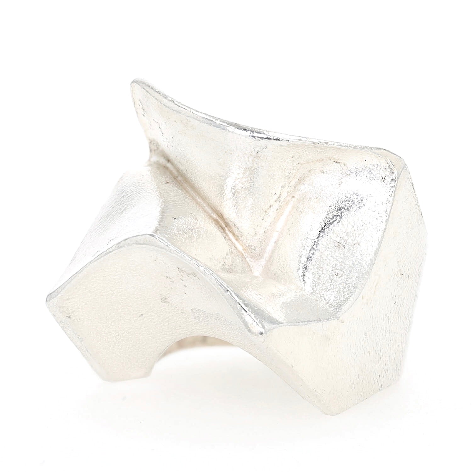 Lapponia Ring von Björn Weckström in 925er Silber, liegend frontal