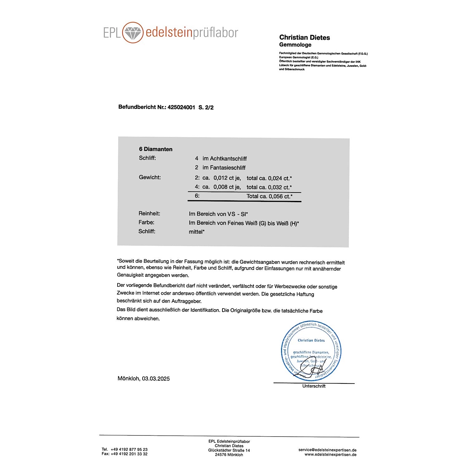 Exklusiver Art Deco Ring in Platin mit einem Brillanten ca. 3,93 ct und Diamanten