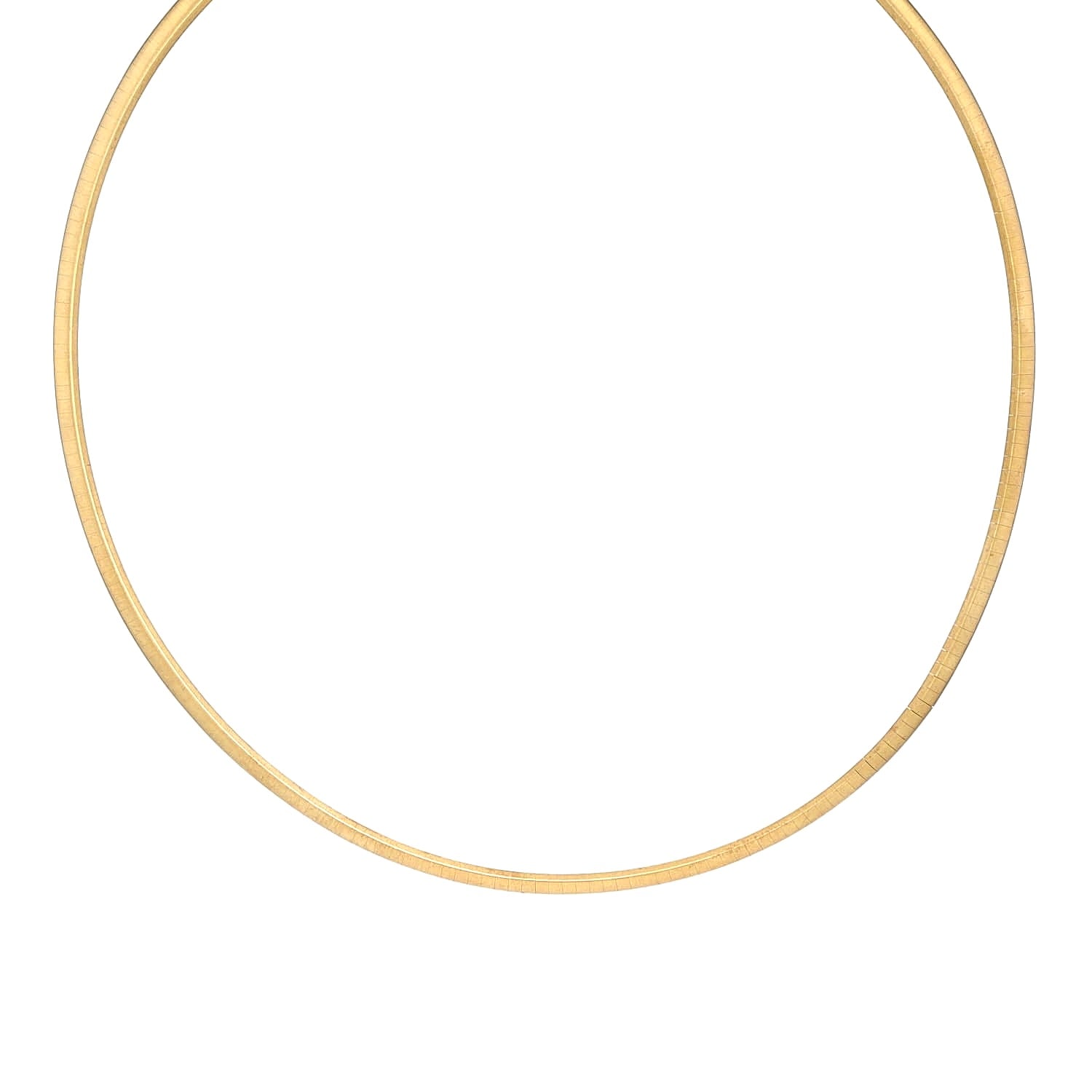 Omegareif in 585er Gelbgold, hängend frontal