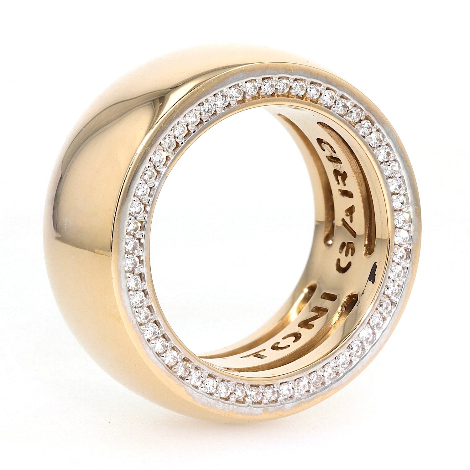 Toni Gard Ring in 585er Gelbgold mit Brillanten