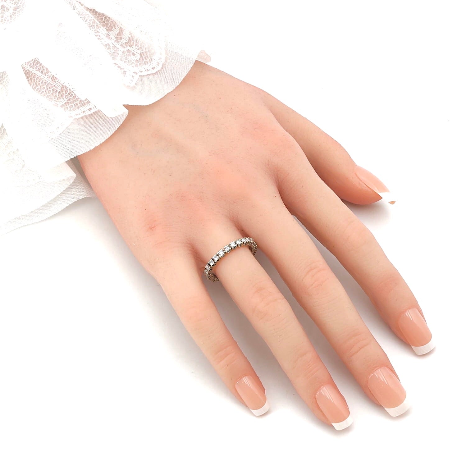 Eternity Ring in 585er Gold mit Brillanten