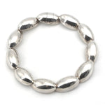 Pomellato Collier aus 925er Silber, liegend Draufsicht