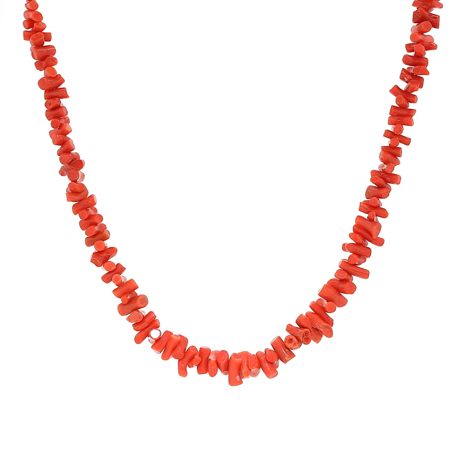 Kette aus Astkroalle, hängend frontal von vorne