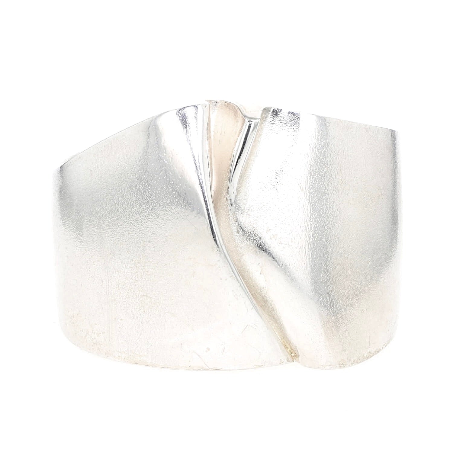 Lapponia Armreif Yogi in 925er Silber, , liegend frontal