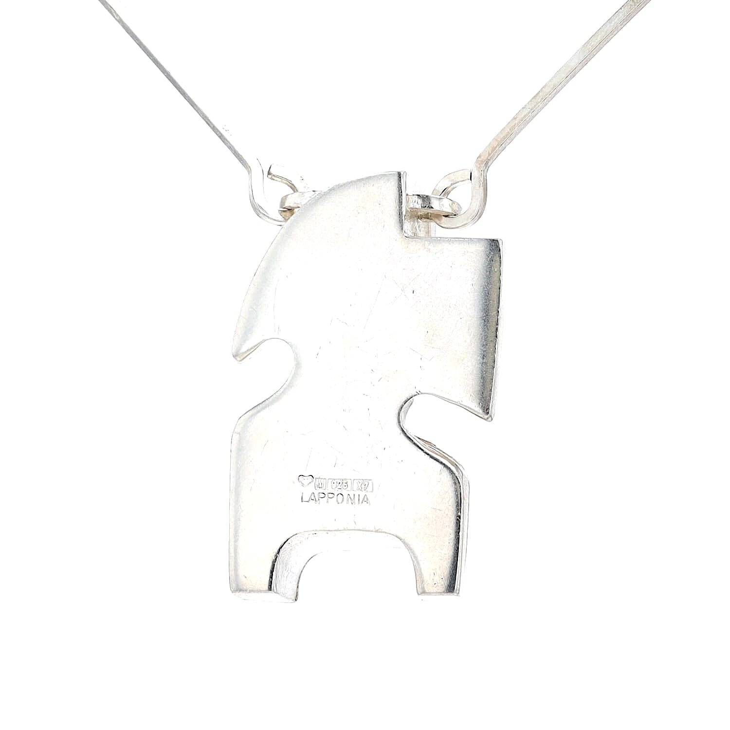 Lapponia Collier Modell Zombie in 925er Silber, , hängend Rückseite