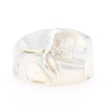 Lapponia Ring Björn Weckström in 925er Silber, liegend frontal