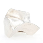 Lapponia Ring von Björn Weckström in 925er Silber, liegend frontal leicht gedreht