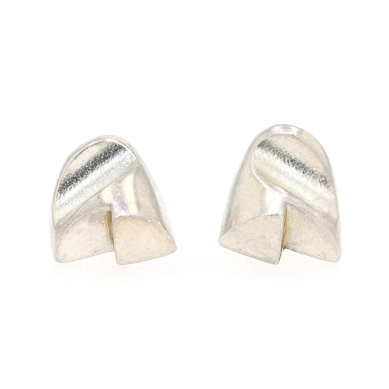 Lapponia Ohrstecker Fylgia  in 925 Silber, liegend frontal ohne Stopper