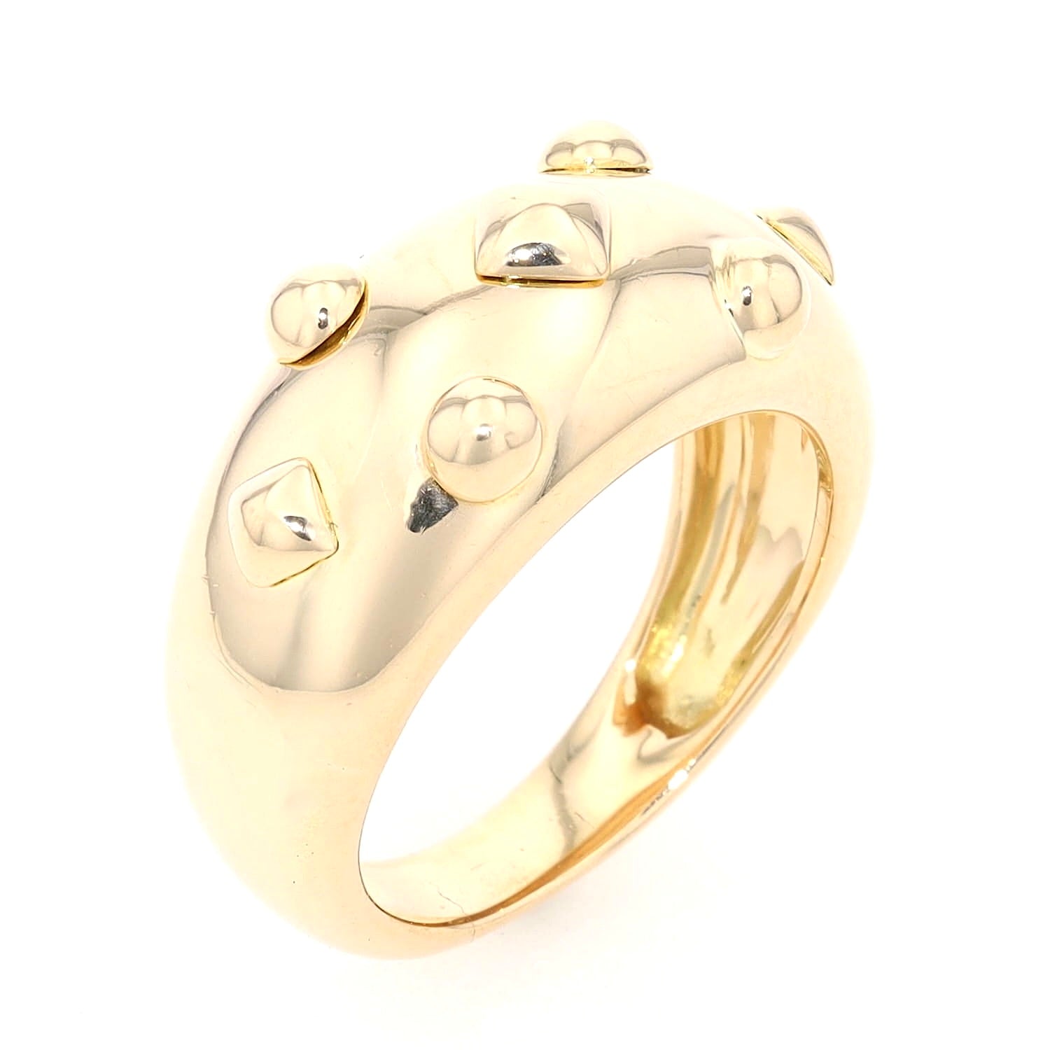 Gay Fréres Ring in 750er Gelbgold, stehend