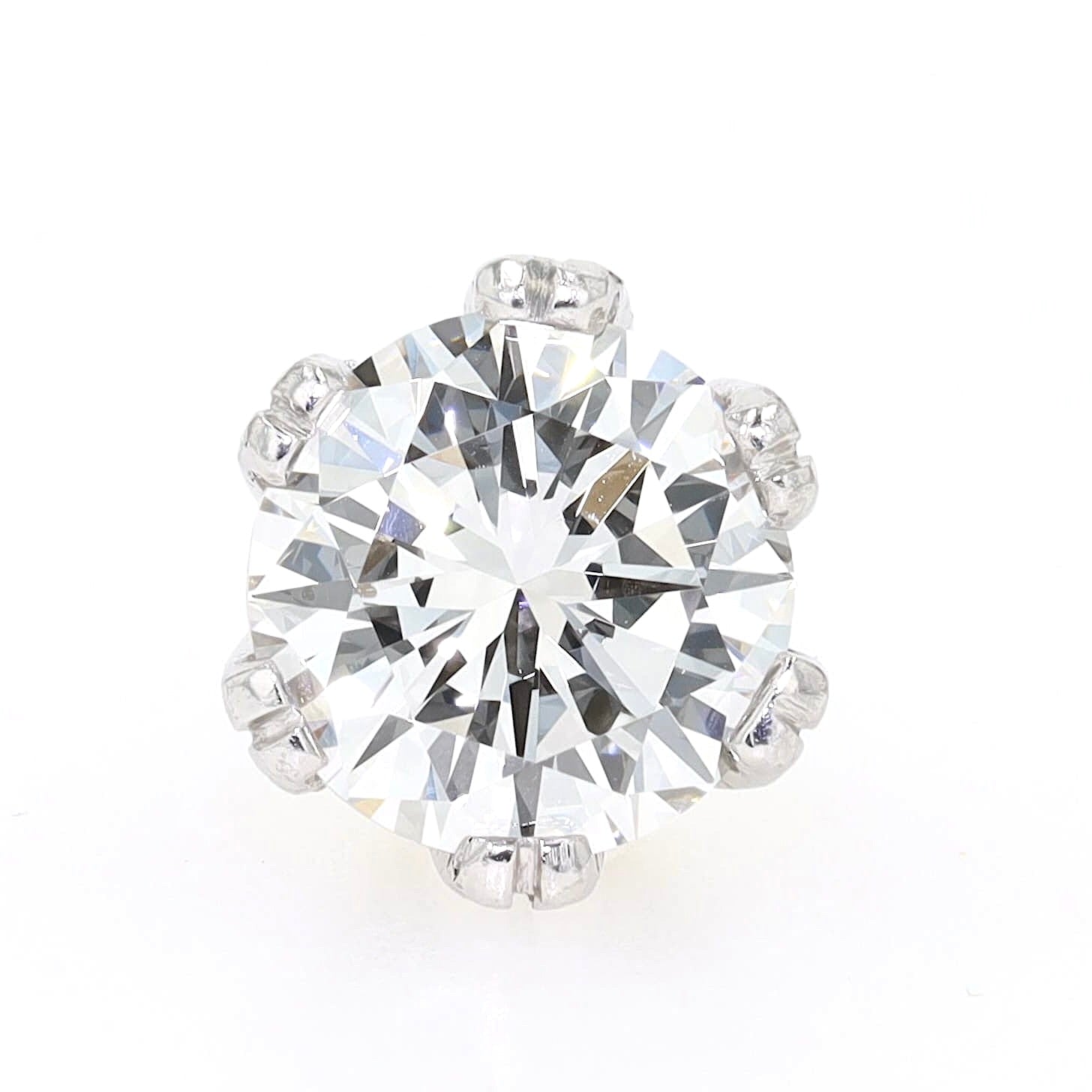 Anhänger in 750er Weißgold mit einem Brillanten ca. 1,0 ct, stehend frontal
