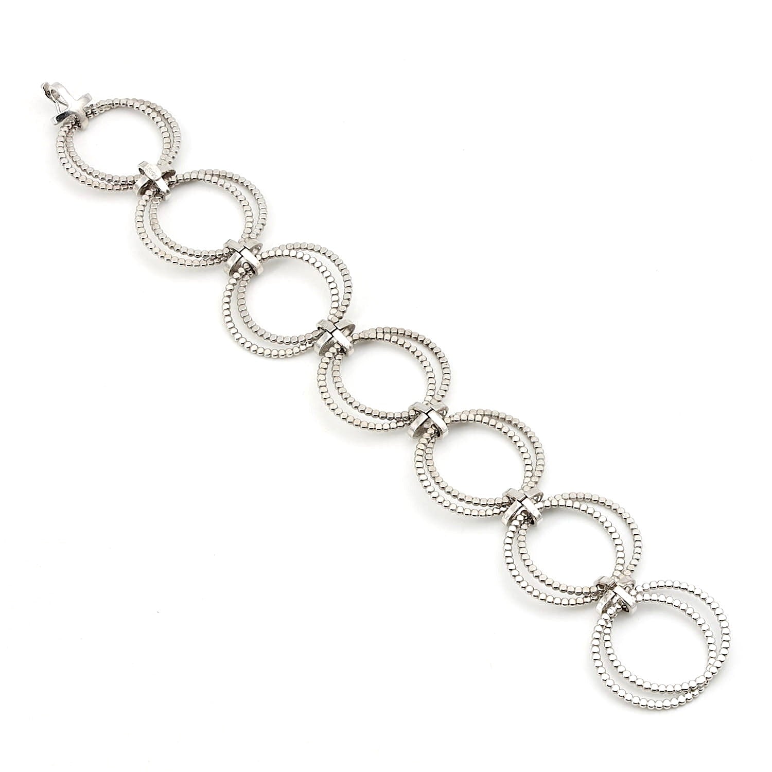 Armband in 925 Silber, lang ausgelegt