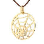 Großer italienischer Anhänger in 750er Gelbgold, hängend links gedreht